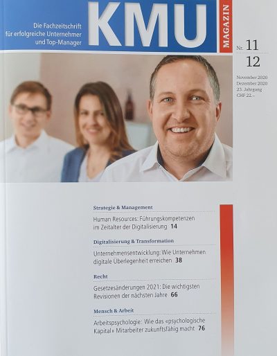 KMU Magazin 12-2020 KMU Magazin 12-2020